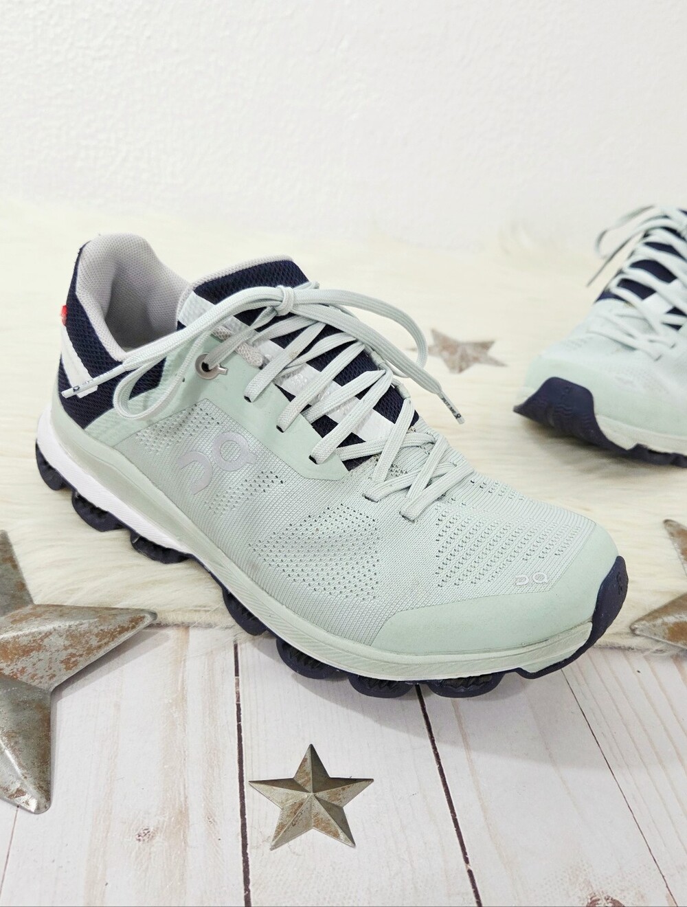 On Cloudsurfer 6 Women’s Running Shoes sneakers fennel ink mint green blu size 7 - Picture 2 of 10